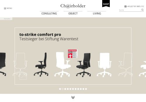Screenshot Chairholder