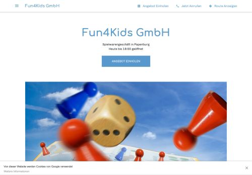 Screenshot Fun4Kids - Spielzeug und mehr