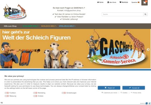 Screenshot GASCHers - 1. Schlumpf-Laden