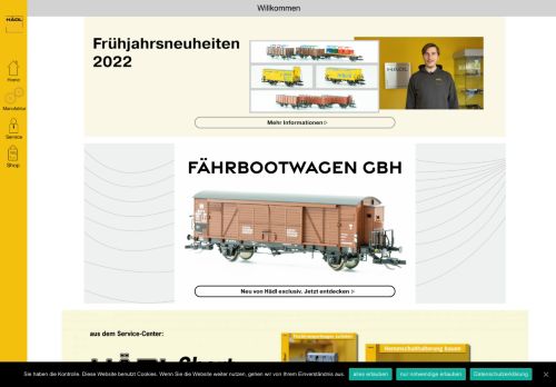 Screenshot Hädl Manufaktur