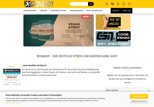 Screenshot IRONBODY - professional Bodybuilding