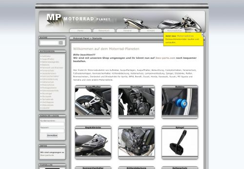 Screenshot motorrad-planet.de