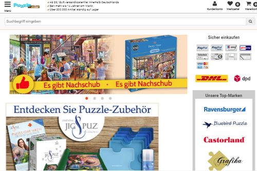 Screenshot Puzzle-Handel