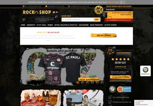 Screenshot Rock N Shop