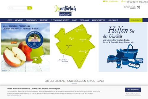 Screenshot biomarkt-versand.de
