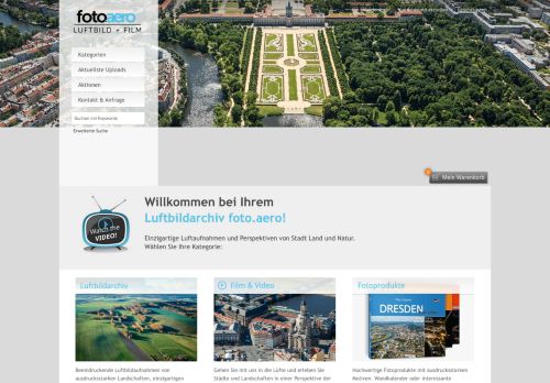 Screenshot Topluftbilder.de
