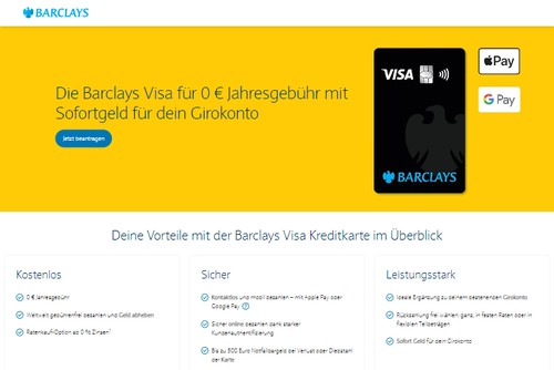 Screenshot Barclays 