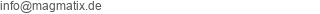 E-Mail Adresse von Magmatix GmbH