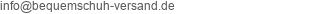 E-Mail Adresse von Bequemschuh-Versand