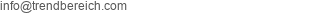 E-Mail Adresse von Trendbereich GbR