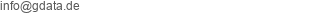 E-Mail Adresse von G DATA CyberDefense AG