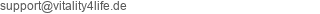 E-Mail Adresse von Vitality 4 Life Europa GmbH c/o Fahrner Logistics Services GmbH