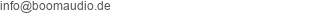 E-Mail Adresse von Boomaudio