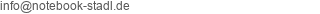 E-Mail Adresse von Notebookstadl