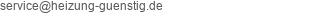E-Mail Adresse von heizung-guenstig