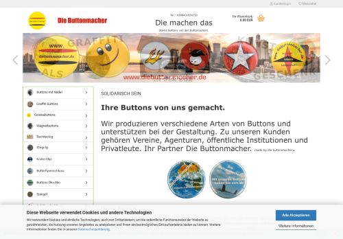 Screenshot Die Buttonmacher