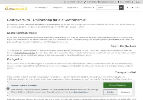 Screenshot Gastroversum