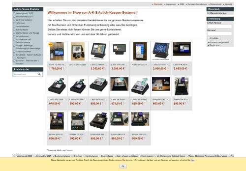 Screenshot a-k-s-aulich-kassen-systeme.de