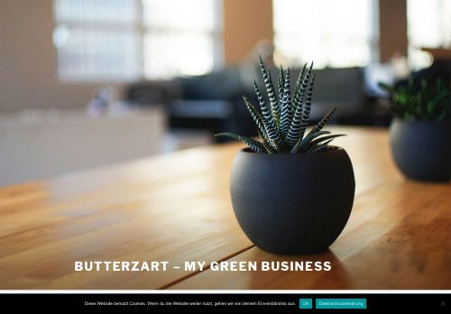 Screenshot Kindermode bei Butterzart