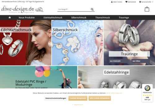 Screenshot diwe-design.de