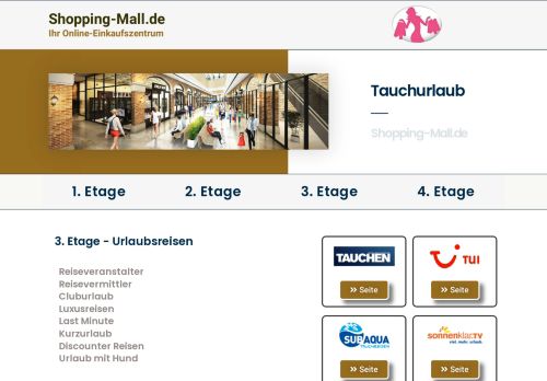 Screenshot Einhäuser Tauchshop
