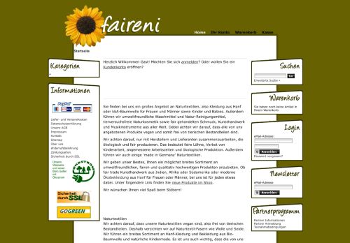 Screenshot faireni.com