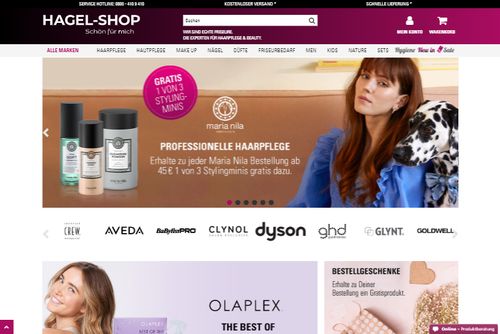 Screenshot Hagel The Haircompany - Lifestyle für Ihr Haar