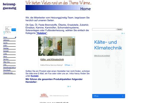 Screenshot heizung-guenstig.de