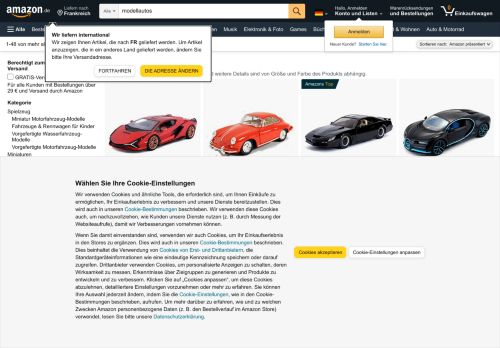 Screenshot Modellcarshopping.de