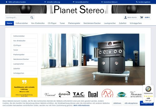 Screenshot Planet Stereo