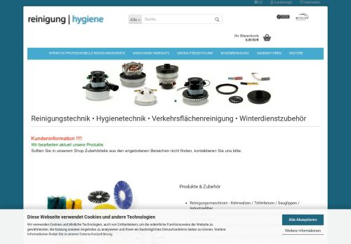 Screenshot: reinigungs-hygienetechnik