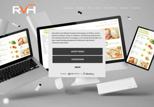 Screenshot RVH-WEB