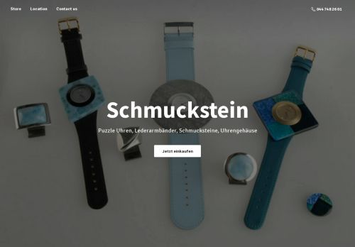Screenshot: Schmuckstein.ch