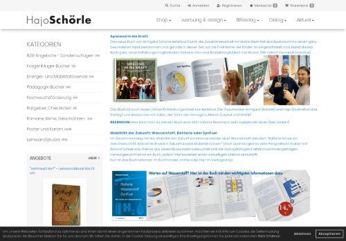 Screenshot: Buch und Bild Verlag Schörle