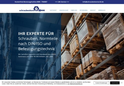 Screenshot schraubenkontor24