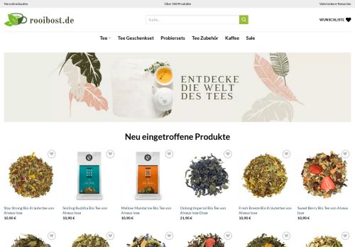 Screenshot teagree - hot water and love.