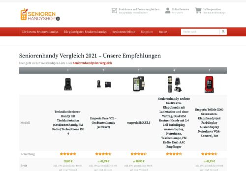 Screenshot Telefone-für-Senioren