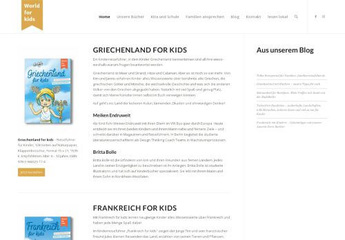Screenshot World-For-Kids.com