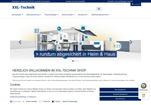 Screenshot XXL-Technik